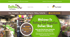 Desktop Screenshot of deltonpethomes.com