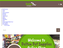 Tablet Screenshot of deltonpethomes.com